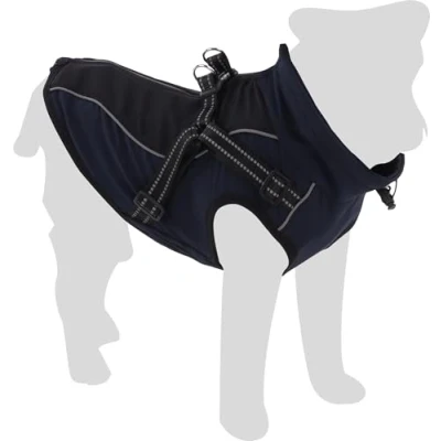Afbeelding van Flamingo Hondenjas DexterBlauw 40cm