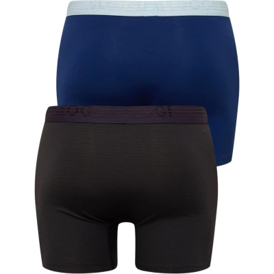 Afbeelding van Sloggi 2 PACK Boxershort Blue dark combination, Heren, Maat: Small, combination