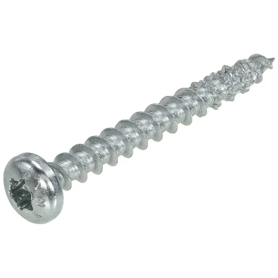 Afbeelding van Dynaplus Spaanplaatschroeven 4.0x12mm Bolkop Verzinkt TX20 (200 Stuks)