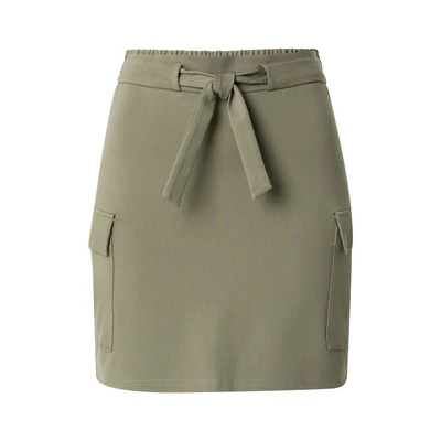 Afbeelding van ONLY ONLPoptrash Cargo Belt Rok voor dames, kort, inclusief knoopriem, bruin, XS