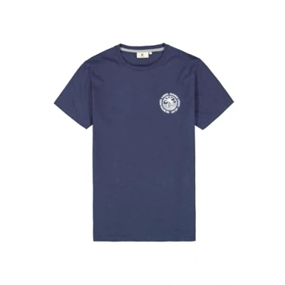 Afbeelding van Garcia T shirt met printopdruk marine