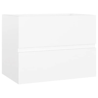 Afbeelding van Wastafelkast 60x38,5x45 cm spaanplaat wit