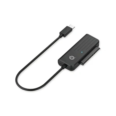 Afbeelding van Conceptronic ABBY02B kabeladapter/verloopstukje USB C SATA Zwart