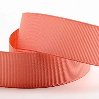 Afbeelding van Italian Options Grosgrain lint, 25mm x 10 Meter Roll, Rose Goud
