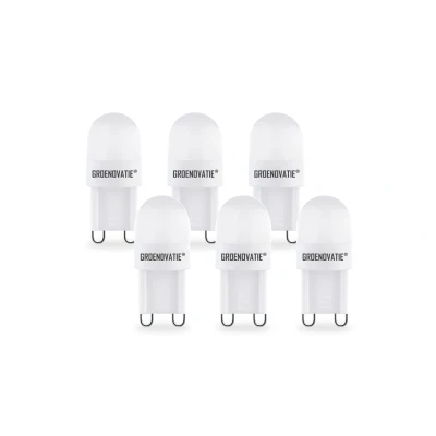 Afbeelding van G9 LED Lamp 1W Extra Klein Warm Wit 6 Pack