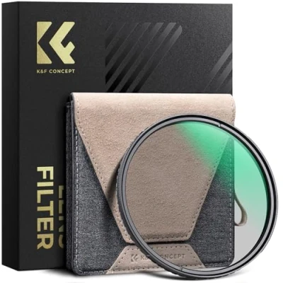 Afbeelding van K&amp;F Concept Nano X Pro 49mm Circulair Polariserend CPL Filter met 36 lagen Brass Frame Optisch Glas Coating voor Lenzen