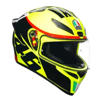 Afbeelding van AGV K 1 S Grazie Vale Helm, zwart geel, afmeting voor man