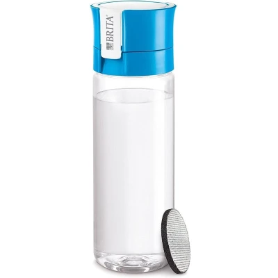 Afbeelding van Brita Fill&amp;Go Waterfiltratiefles Blauw, Transparant 0,6 l