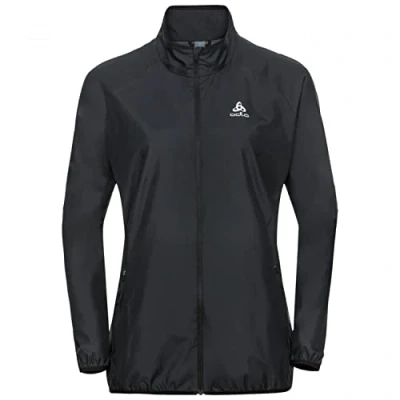Afbeelding van Hardloopjack Odlo Women Jacket Essential Light Black XS