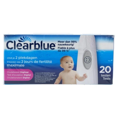 Afbeelding van Clearblue Digitale ovulatietest 20 stuks