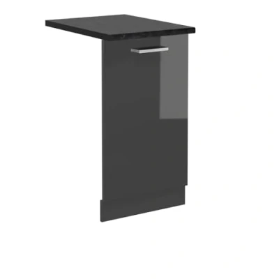 Afbeelding van Vicco R Line Vaatwasser deksel 45 cm , WB Antraciet Hoogglans