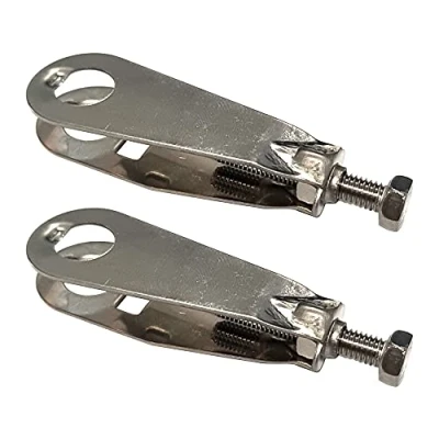 Afbeelding van Cyclingcolors Uniseks kettingspanner voor volwassenen, zilver, M5