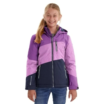 Afbeelding van killtec Meisjes Functioneel jack met capuchon Lynge GRLS JCKT B, dark orchid, 176, 35490 000