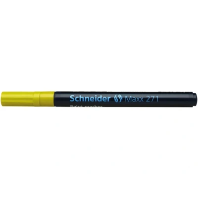 Afbeelding van Schneider lakmarker Maxx 271 1 2 mm geel S 127105