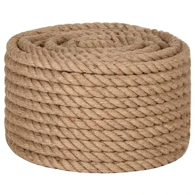 Afbeelding van vidaXL Touw 25 m lang 24 mm dik jute
