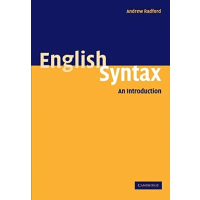 Afbeelding van English Syntax: An Introduction