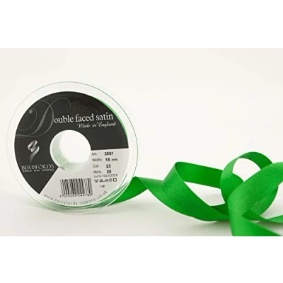 Afbeelding van Berisfords Lint, smaragd, 15 mm x 20 m