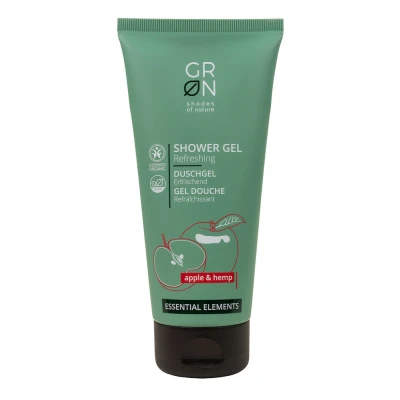 Afbeelding van GRN Essential Elements Shower Gel Apple &amp; Hemp 200ML