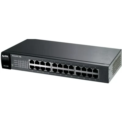 Afbeelding van Zyxel ES1100 24E Unmanaged Zwart