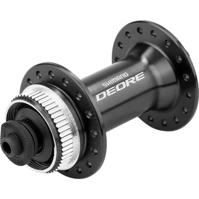 Afbeelding van Voornaaf Deore HB M6000 36 gaats 100 mm inbouwbreedte met snelspanner zwart