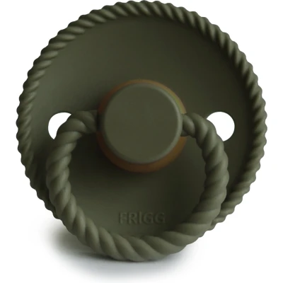 Afbeelding van Frigg fopspeen latex Rope olive/ 6 18 maanden