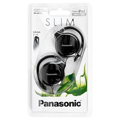 Afbeelding van Panasonic RP HS46E K koptelefoon