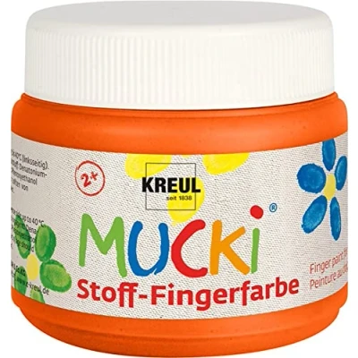 Afbeelding van KREUL 91900 Javana textielverf XXL set voor lichte stoffen, 5 x 50 ml in goudgeel, rood, lavendel, azuurblauw en meigroen, schitterende kleur met crèmekleurig karakter.