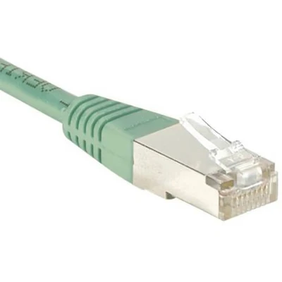 Afbeelding van Netwerkkabel RJ45 CAT 5E F/UTP groen 0.7 m