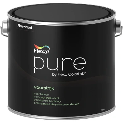 Afbeelding van Flexa Pure Voorstrijk 2,5 liter muurverf