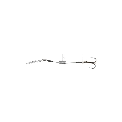Afbeelding van Fox Rage Ti Pro Titanium Wire Harness (For Softbaits) Maat : 10 15cm 35kg Single Haak 1 6g