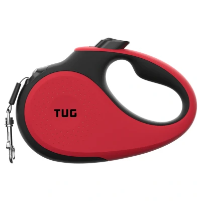 Afbeelding van Tug 360 Rollijn Hondenriem 5 m Rood Tot &lt; 50kg L