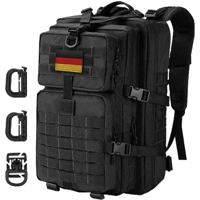 Afbeelding van Hannibal Tactical 40L militaire tactische rugzak US Cooper leger Assault Pack 3 dagen Bug Out Go Bag Trekking Wandelrugzak