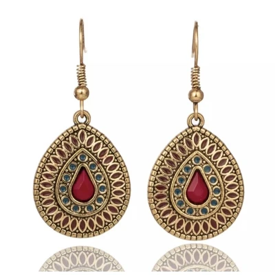 Afbeelding van Jomide Oorhangers Vintage Drop Dangle Dames