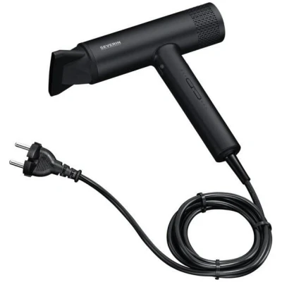 Afbeelding van Severin HT 0170 S stijl Speed Pro Haardroger Föhn Zwart Vermogen 2000 Watt Warmtestanden 2