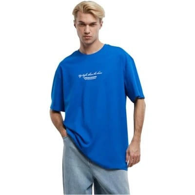 Afbeelding van Mister Tee Paperbird Oversize Heren T shirt XL Blauw