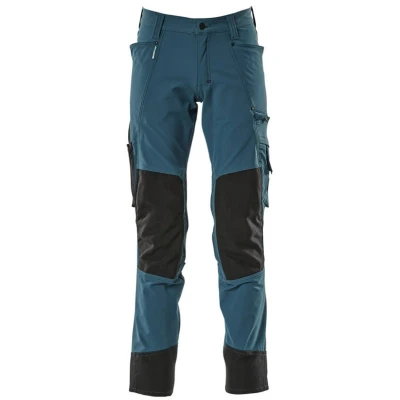 Afbeelding van Mascot Advanced Broek met kniezakken 17179 311 donkerpetrol C54 90