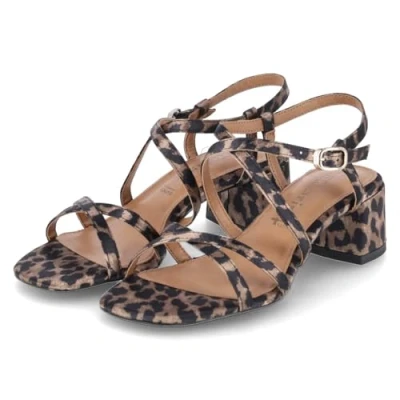 Afbeelding van Tamaris Damessandalen in Beige combi, combi., 42 EU