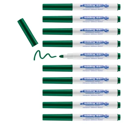 Afbeelding van edding 661 marker voor whiteboard groen