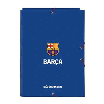 Afbeelding van Map F.C. Barcelona Blauw Kastanjebruin A4