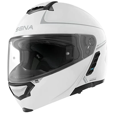 Afbeelding van Sena Impulse Bluetooth Helm, wit, afmeting S voor man