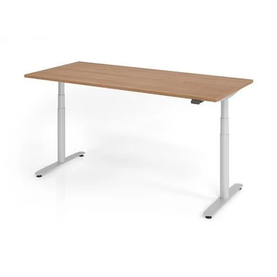 Afbeelding van XDLR 19 S 180x80 Bureau Elektrisch in hoogte verstelbaar. 180 x 80 Walnoot Tafelhoogte I verstelbaar