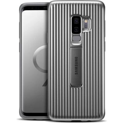 Afbeelding van Galaxy S9+ Protective Standing Cover zilver EF RG965CSEGWW