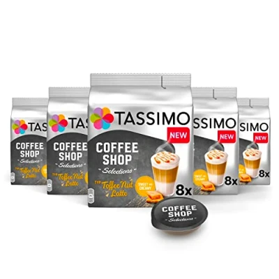 Afbeelding van Tassimo Toffee Nut Latte 5x 8 T Discs