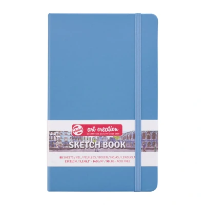 Afbeelding van Schetsboek Talens Art Creation blauw 13x21cm 140gr 80vel