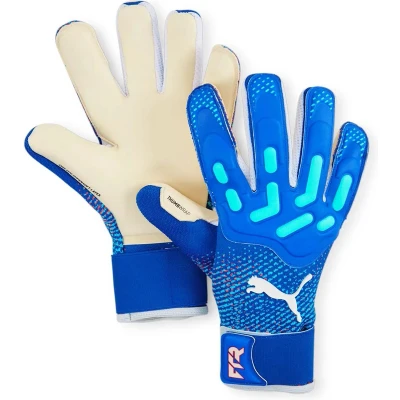 Afbeelding van Puma Future PRO Hybrid Keepershandschoenen, Maat: 9, Bluemazing sunset glow electric peppermint