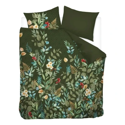 Afbeelding van Snoozing Zahra Dekbedovertrek Lits jumeaux 240x200/220 cm Groen
