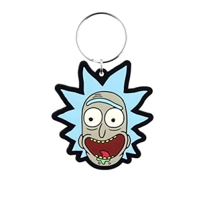 Afbeelding van Portachiavi Di Gomma Rick Crazy Smile