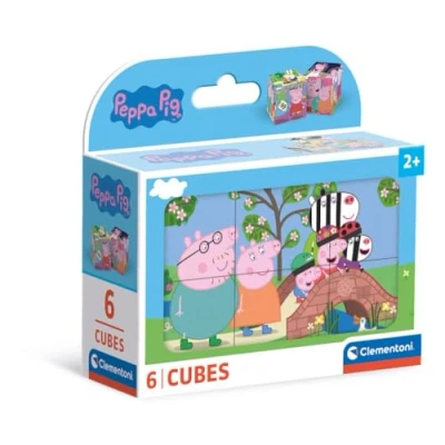 Afbeelding van Clementoni Blokpuzzel Peppa Pig, 6st.