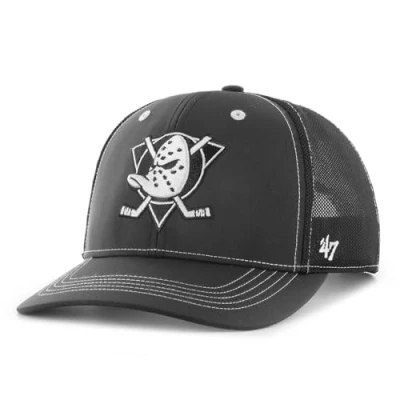 Afbeelding van 47 Merk Mesh Snapback Cap XRAY Anaheim Ducks Zwart, One size