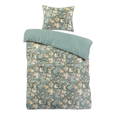 Afbeelding van Papillon Aurora Dekbedovertrek Eenpersoons 140x200/220 Groen